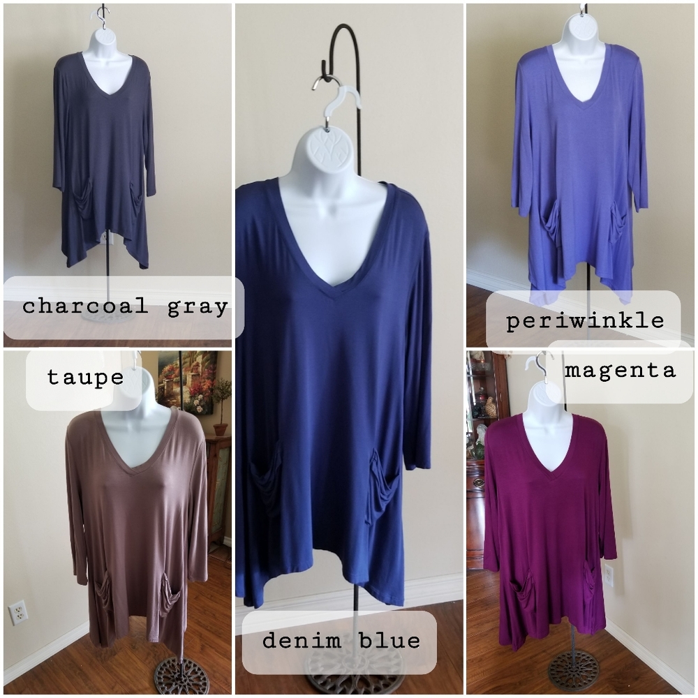 QVC NEW Lori Goldstein Tunic. $15.or$50 for all.